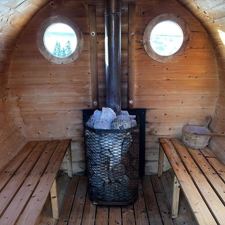 Witowianskie Domki Z Kominkiem, Jacuzzi I Sauna Dzianisz Εξωτερικό φωτογραφία