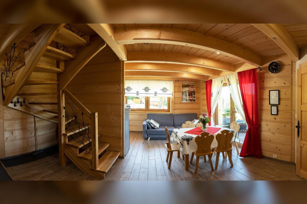 Witowianskie Domki Z Kominkiem, Jacuzzi I Sauna Dzianisz Εξωτερικό φωτογραφία