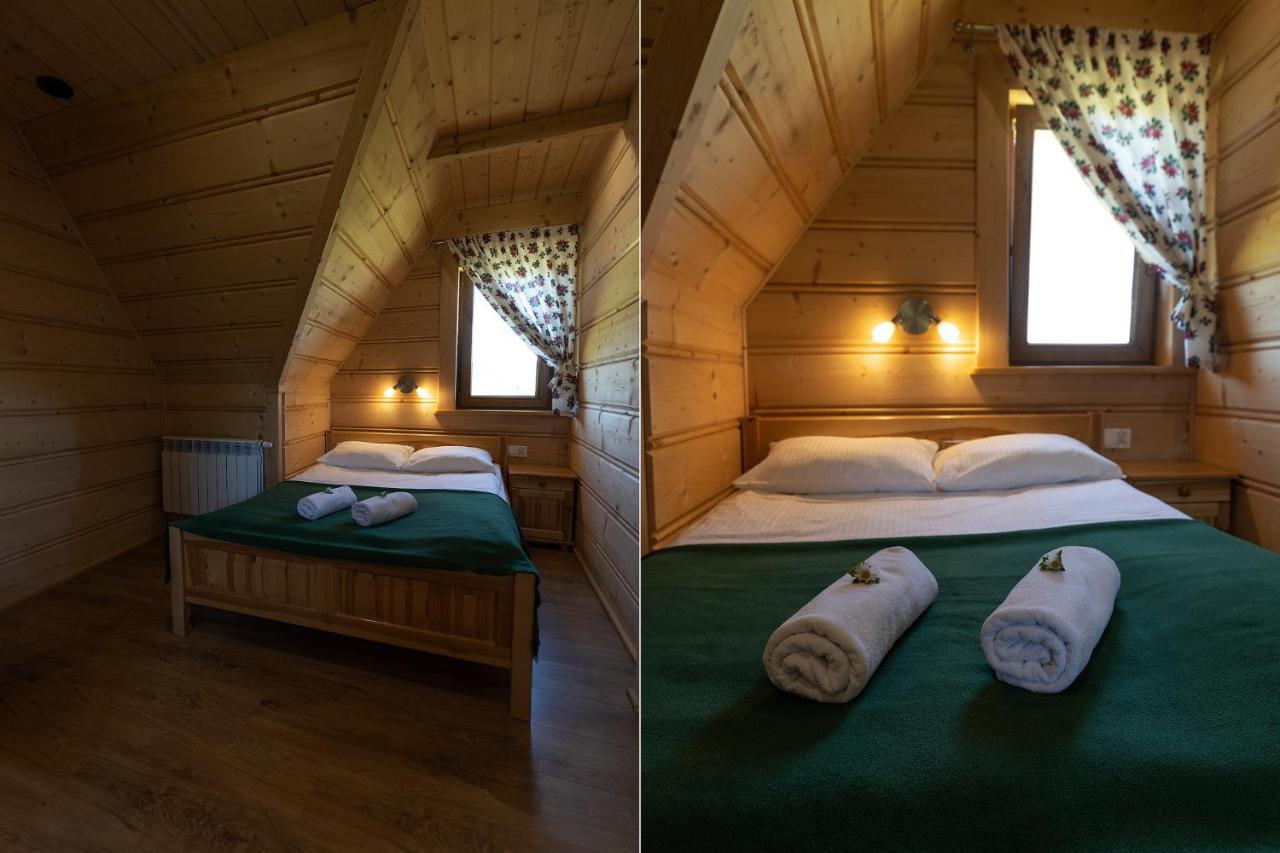 Witowianskie Domki Z Kominkiem, Jacuzzi I Sauna Dzianisz Εξωτερικό φωτογραφία