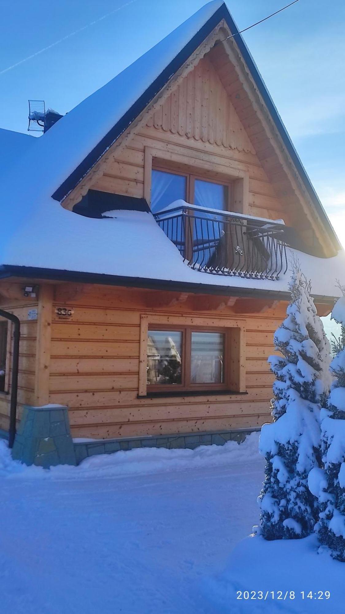 Witowianskie Domki Z Kominkiem, Jacuzzi I Sauna Dzianisz Εξωτερικό φωτογραφία