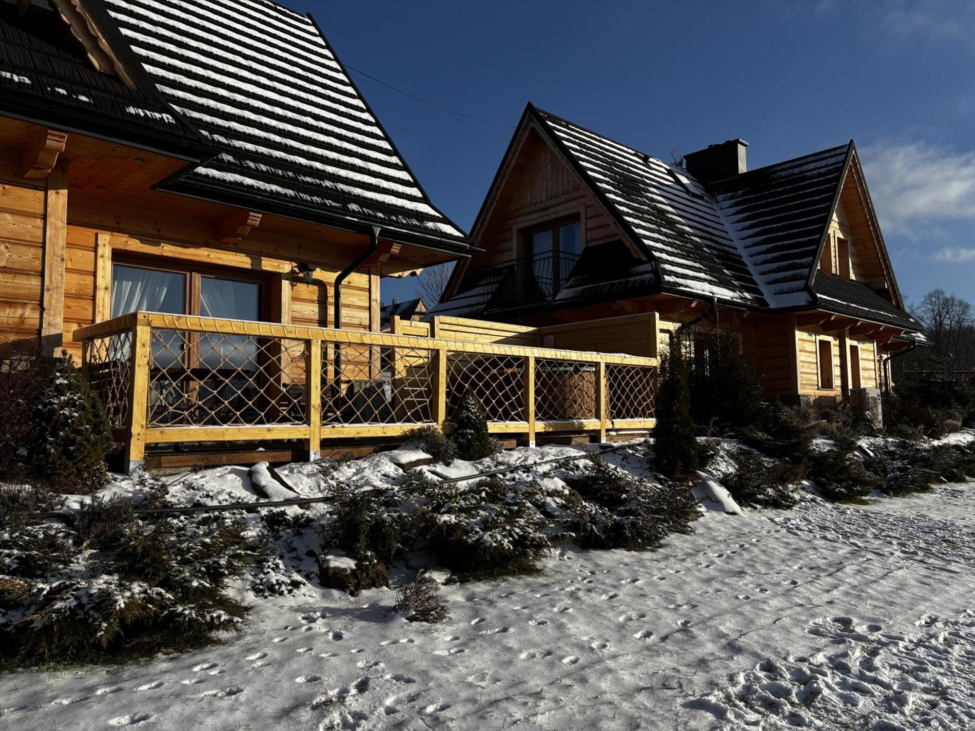 Witowianskie Domki Z Kominkiem, Jacuzzi I Sauna Dzianisz Εξωτερικό φωτογραφία